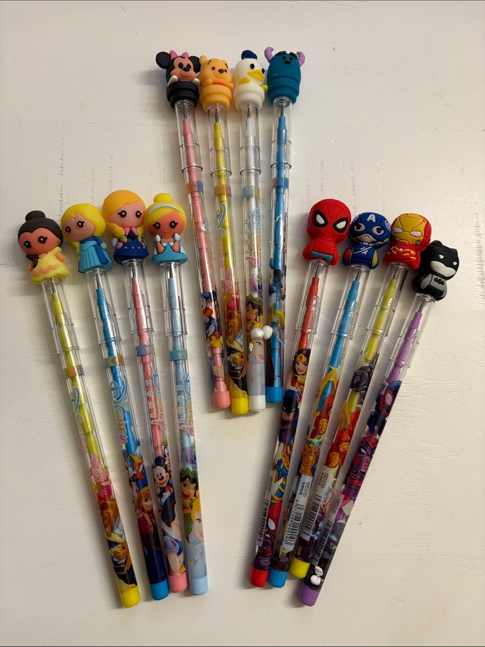 Assorted Kids Character Pencils - Multicolor